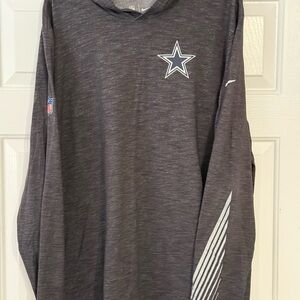 Men’s Nike Dallas Cowboys Gray Dri-FIT Tee